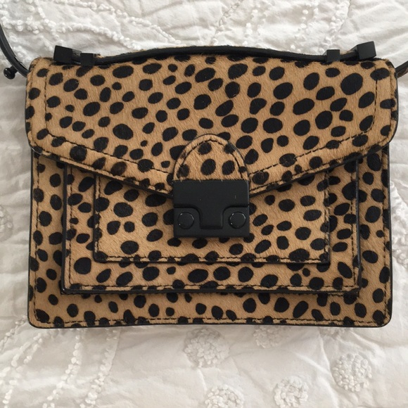 Loeffler Randall Handbags - Loeffler Randall Haircalf Mini Rider Bag